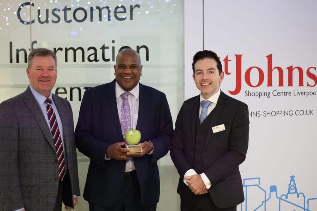 St John’s Shopping Centre Wins Gold Green Apple Award