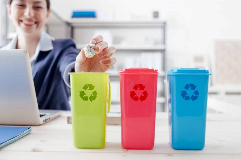 How to Recycle More at Work